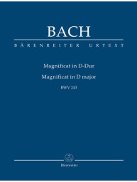 J.S. Bach: Magnificat In D Major BWV 243 (noty, studijní partitura)