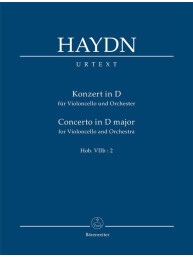 Joseph Haydn: Concerto No 2 D major Hob. VIIb:2 (noty, studijní partitura)