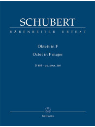 Franz Schubert: Octet In F Major Op.Post.166 D 803 (noty, studijní partitura)