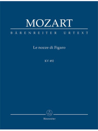 W.A. Mozart: Le nozze di Figaro KV492 (noty, studijní partitura)