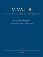 Antonio Vivaldi: The Four Seasons (noty, studijní partitura)