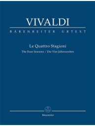 Antonio Vivaldi: The Four Seasons (noty, studijní partitura)