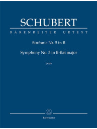 Franz Schubert: Symphony No.5 In B-Flat Major D 485 (noty, studijní partitura)