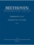 Beethoven: Symphony No.1 In C Major Op.21 (noty, studijní partitura)