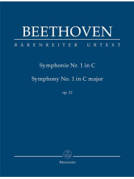 Beethoven: Symphony No.1 In C Major Op.21 (noty, studijní partitura)