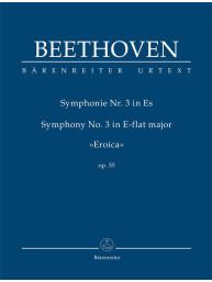Beethoven: Symphony No.3 In E-Flat Major Op.55 Eroica (noty, studijní partitura)