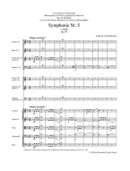 Beethoven: Symphony No.5 In C Minor Op.67 (noty, studijní partitura)