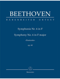 Beethoven: Symphony No.6 In F Major Op.68 Pastorale (noty, studijní partitura)