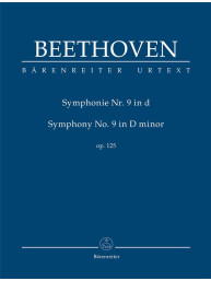 Beethoven: Symphony no. 9 in D minor op. 125 (noty, studijní partitura)