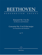 Beethoven: Concerto No.5 In E-Flat Major Op.73 (noty, studijní partitura)