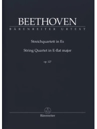 Beethoven: String Quartet In E-Flat Major Op. 127 (noty, studijní partitura)