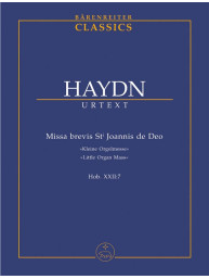 Joseph Haydn: Missa Brevis Sancti Joannis De Deo Hob. XXII:7 (noty, studijní partitura)