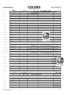 Bert Appermont: Colors (noty pro koncertní orchestr, party, partitura)