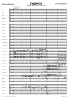 Bert Appermont: Ivanhoe (noty pro koncertní orchestr, party, partitura)