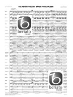 Bert Appermont: The Adventures of Baron Munchausen (noty pro koncertní orchestr, party, partitura)
