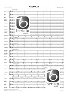 Bert Appermont: Magnolia (noty pro koncertní orchestr, party, partitura)