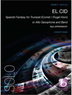 Bert Appermont: El Cid (noty pro koncertní orchestr, party, partitura)