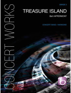 Bert Appermont: Treasure Island (noty pro koncertní orchestr, party, partitura)