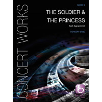 Bert Appermont: The Soldier & The Princess (noty pro koncertní orchestr, party, partitura)
