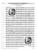 Bert Appermont: A Collection of Chorales (noty pro koncertní orchestr, party, partitura)