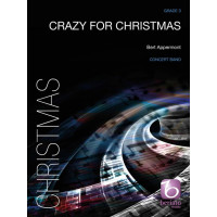 Bert Appermont: Crazy for Christmas (noty pro koncertní orchestr, party, partitura)