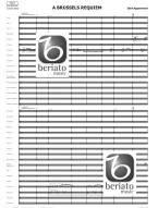 Bert Appermont: A Brussels Requiem (noty pro koncertní orchestr, party, partitura)