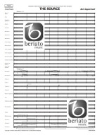 Bert Appermont: The Source (noty pro koncertní orchestr, party, partitura)
