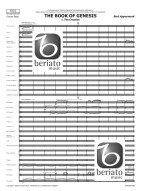 Bert Appermont: The Book of Genesis (noty pro koncertní orchestr, party, partitura)