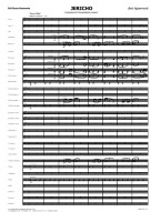Bert Appermont: Jericho (noty pro koncertní orchestr, party, partitura)