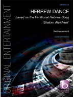 Bert Appermont: Hebrew Dance (noty pro koncertní orchestr, party, partitura)