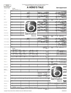 Bert Appermont: A Hero's Tale (noty pro koncertní orchestr, party, partitura)