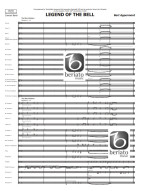 Bert Appermont: Legend of the Bell (noty pro koncertní orchestr, party, partitura)