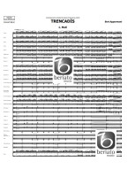 Bert Appermont: Trencadís (noty pro koncertní orchestr, party, partitura)