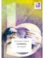 Bert Appermont: Catedrales (noty pro koncertní orchestr, party, partitura)
