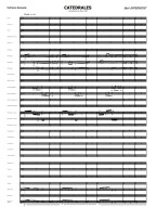 Bert Appermont: Catedrales (noty pro koncertní orchestr, party, partitura)