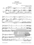 W.A. Mozart: Flute Concerto No. 2 In D Major KV 314 (noty na příčnou flétnu, klavír)