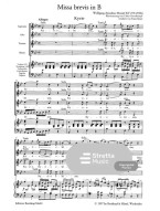 W.A. Mozart: Missa brevis in Bb major K. 275/272b (noty na klavír, zpěv)