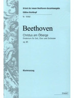 Beethoven: Christus am Olberge Op.85 (KA) (noty na klavír, zpěv)