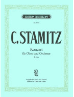 Carl Stamitz: Oboenkonzert B-dur (noty na hoboj, klavír)