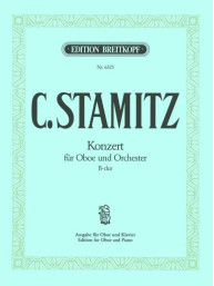 Carl Stamitz: Oboenkonzert B-dur (noty na hoboj, klavír)