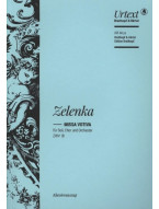 Jan Dismas Zelenka: Missa votiva ZWV 18 (noty na klavír, zpěv)