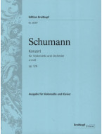 Robert Schumann: Concerto In A minor Op. 129 (noty pro violoncello, klavír)