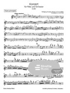 W.A. Mozart: Concerto No. 1 in G major K. 313 (noty na příčnou flétnu, klavír)