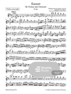 W.A. Mozart: Concerto No. 4 in D major K. 218 (noty na housle, klavír)