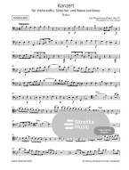 Carl Philipp Emanuel Bach: Konzert B-dur Wq 171 (noty na violoncello, klavír)