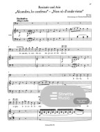 W.A. Mozart: Konzertarien für Bass und Orchester (noty na klavír, zpěv)