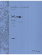 W.A. Mozart: Klavierkonzert 17 G-dur KV 453 (noty, partitura)