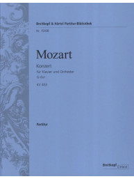 W.A. Mozart: Klavierkonzert 17 G-dur KV 453 (noty, partitura)