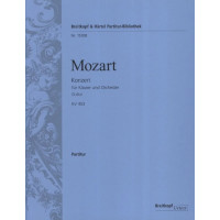 W.A. Mozart: Klavierkonzert 17 G-dur KV 453 (noty, partitura)