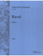 Maurice Ravel: Bolero (noty, partitura)